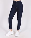 Lacivert Yüksek Bel Skinny Jean PNT346